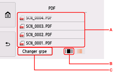 figure : écran tactile